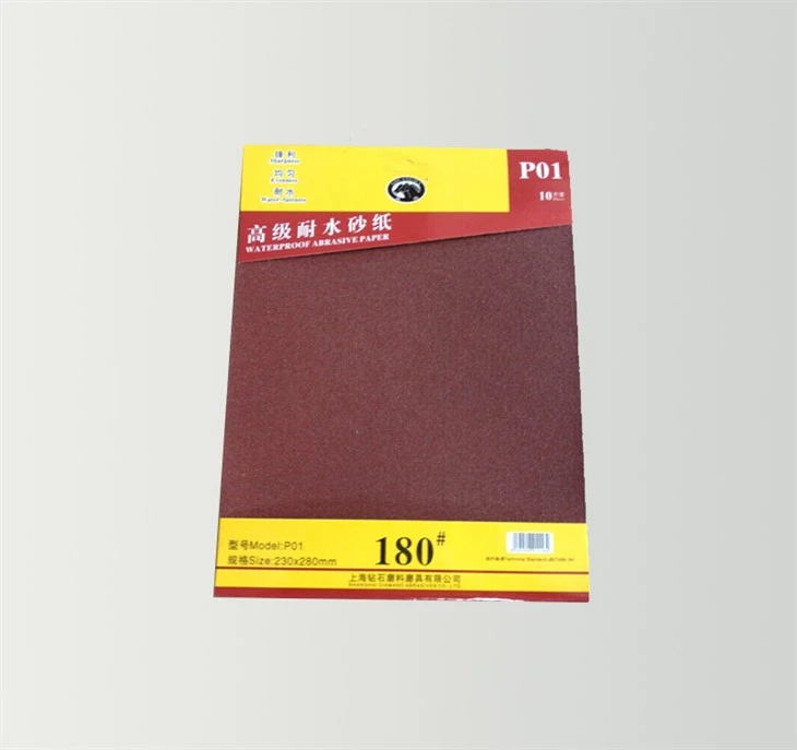 Aluminium Oxide Waterproof Sandpaper